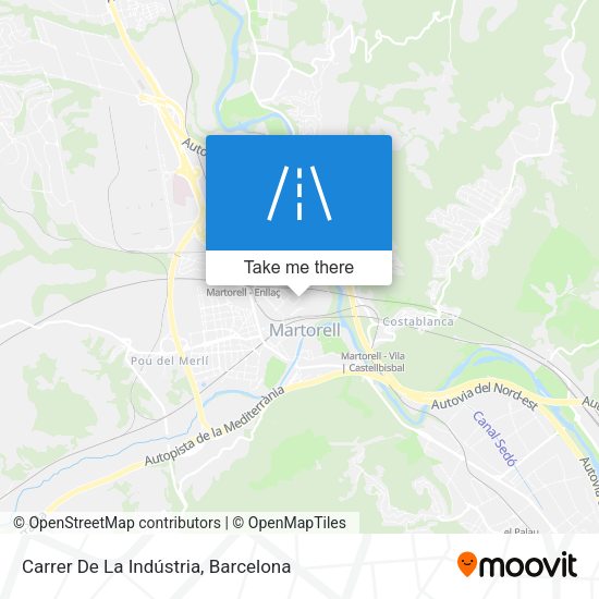 Carrer De La Indústria map