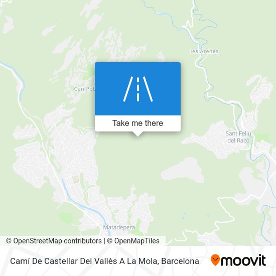 Camí De Castellar Del Vallès A La Mola map