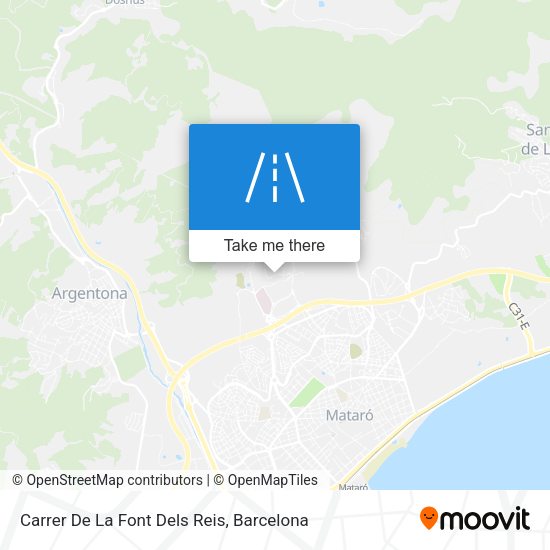 Carrer De La Font Dels Reis map