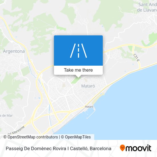 Passeig De Domènec Rovira I Castelló map