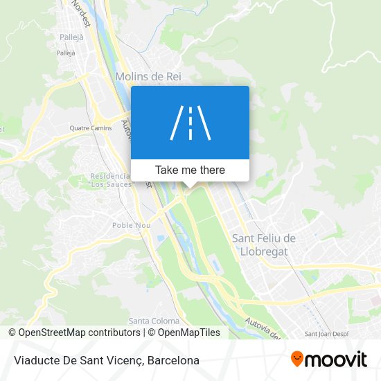 Viaducte De Sant Vicenç map