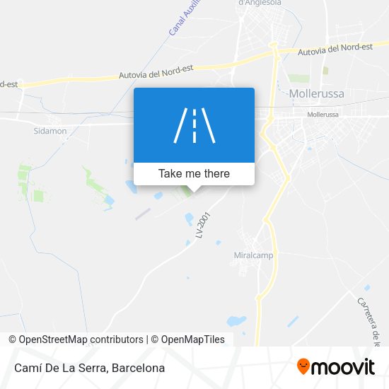 Camí De La Serra map