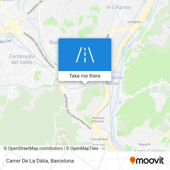 Carrer De La Dàlia map