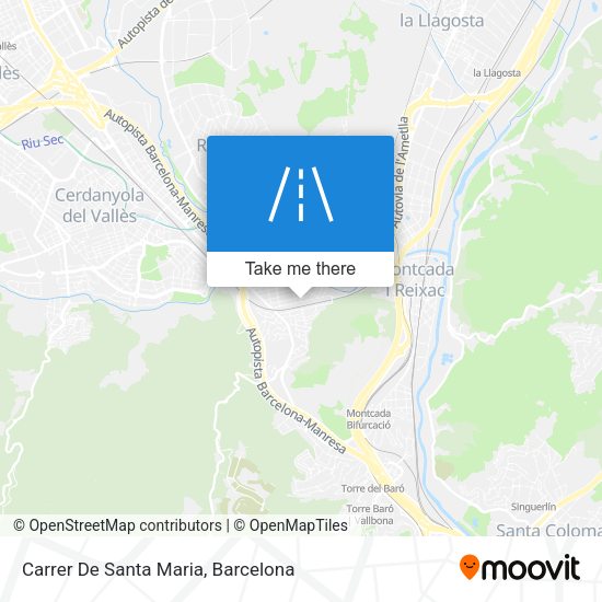 Carrer De Santa Maria map