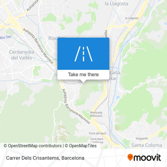 Carrer Dels Crisantems map