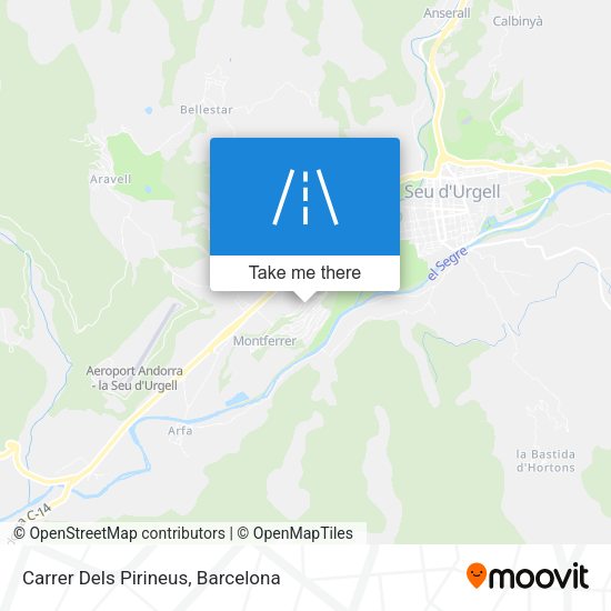 Carrer Dels Pirineus map