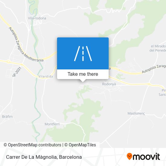 Carrer De La Màgnolia map
