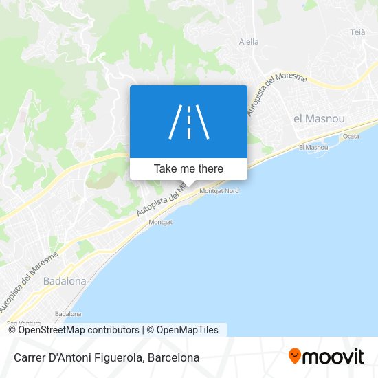 Carrer D'Antoni Figuerola map