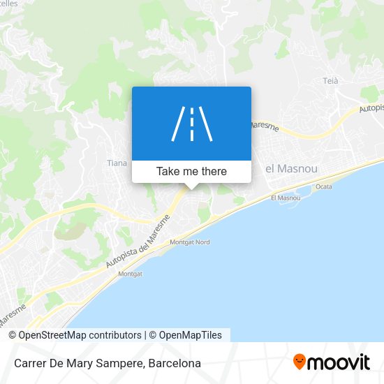Carrer De Mary Sampere map