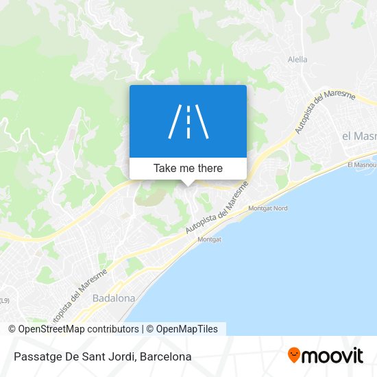 Passatge De Sant Jordi map