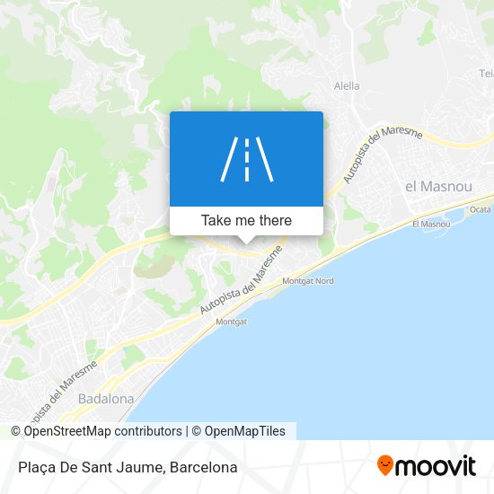 Plaça De Sant Jaume map