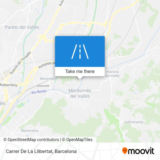 Carrer De La Llibertat map