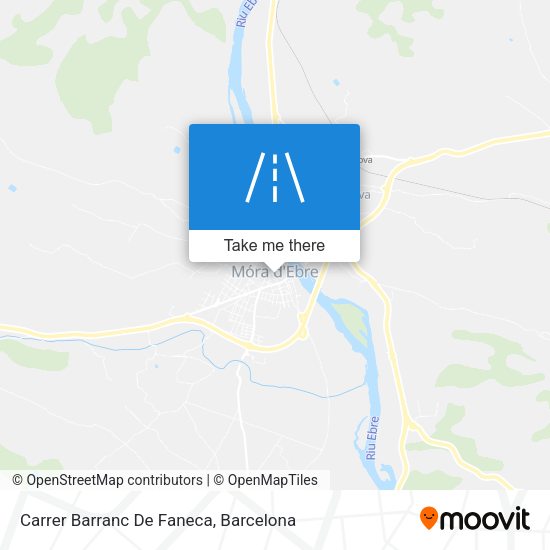 Carrer Barranc De Faneca map