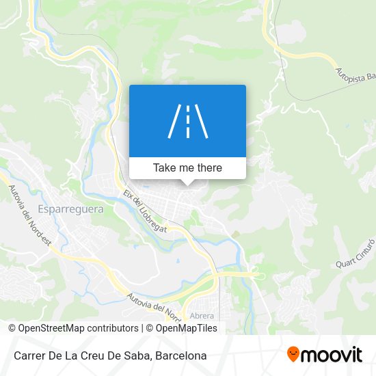 Carrer De La Creu De Saba map