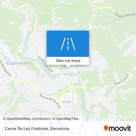 Carrer De Les Filadores map