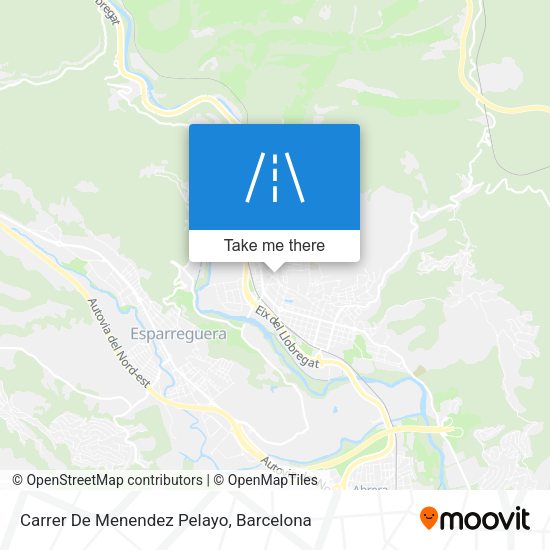 Carrer De Menendez Pelayo map