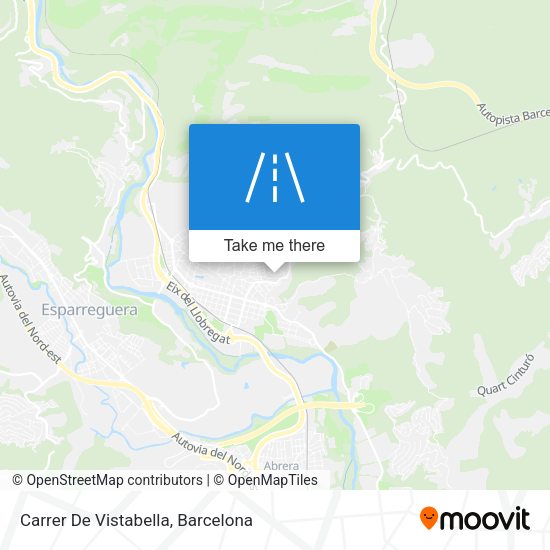 Carrer De Vistabella map