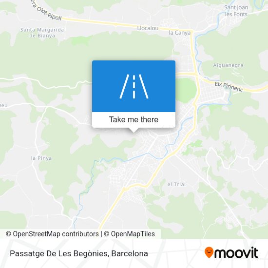 Passatge De Les Begònies map