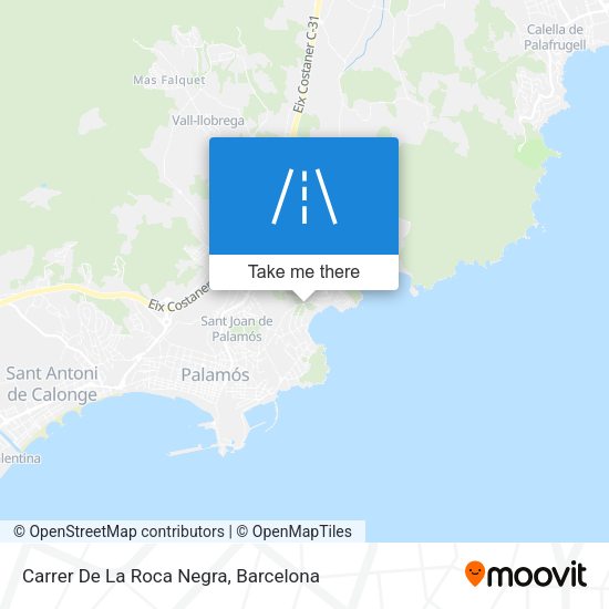 Carrer De La Roca Negra map
