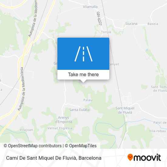 Camí De Sant Miquel De Fluvià map