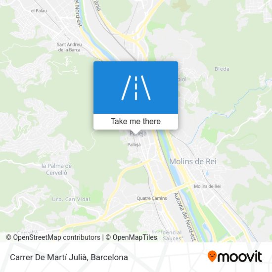 Carrer De Martí Julià map