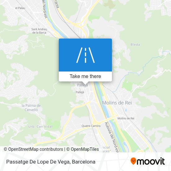 Passatge De Lope De Vega map