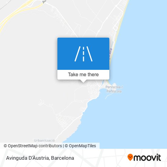 Avinguda D'Àustria map
