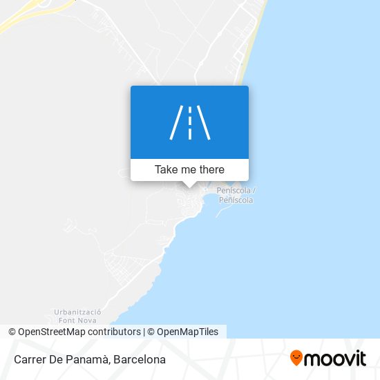 Carrer De Panamà map