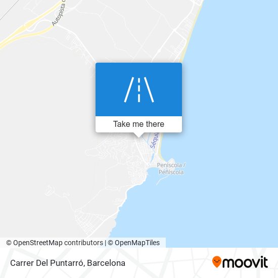 Carrer Del Puntarró map