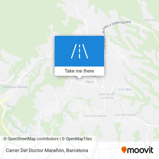Carrer Del Doctor Marañón map
