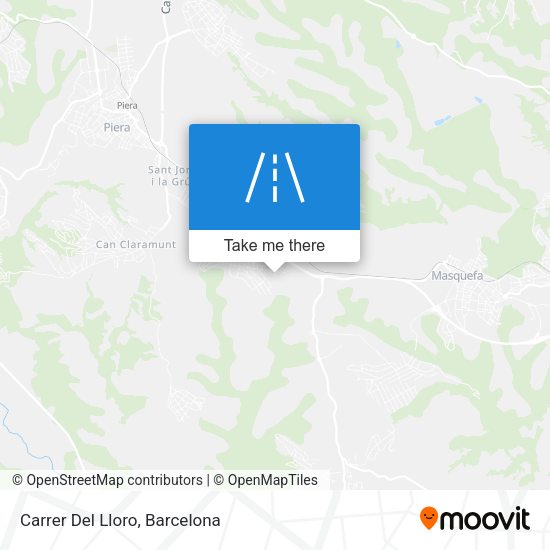 Carrer Del Lloro map