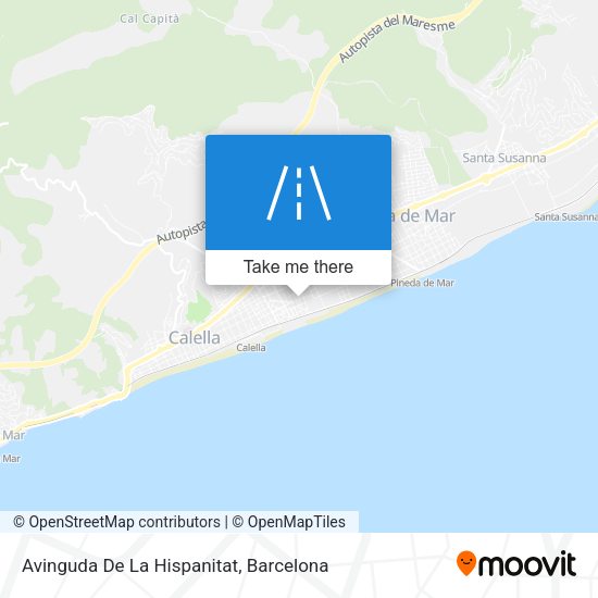 Avinguda De La Hispanitat map