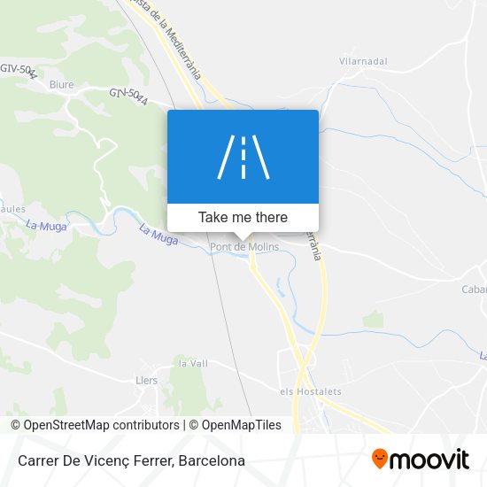 Carrer De Vicenç Ferrer map