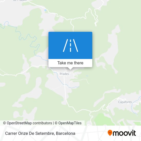 Carrer Onze De Setembre map