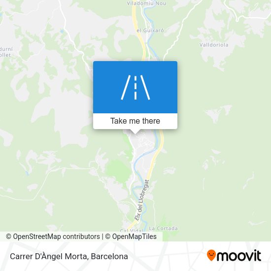 Carrer D'Àngel Morta map