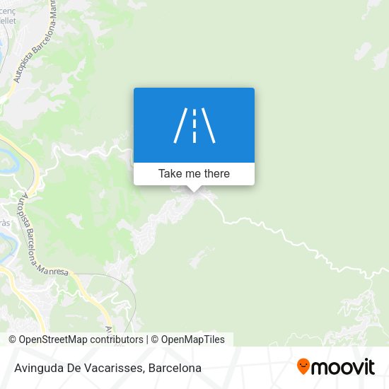 Avinguda De Vacarisses map