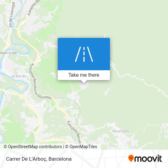 Carrer De L'Arboç map