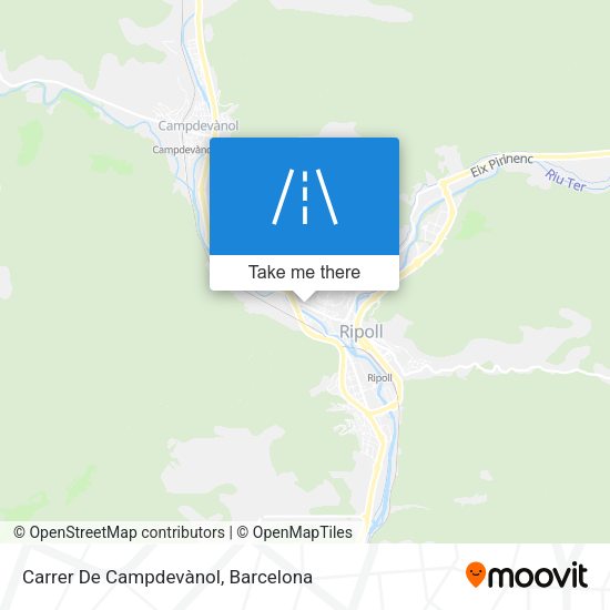 Carrer De Campdevànol map