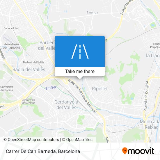 Carrer De Can Barneda map