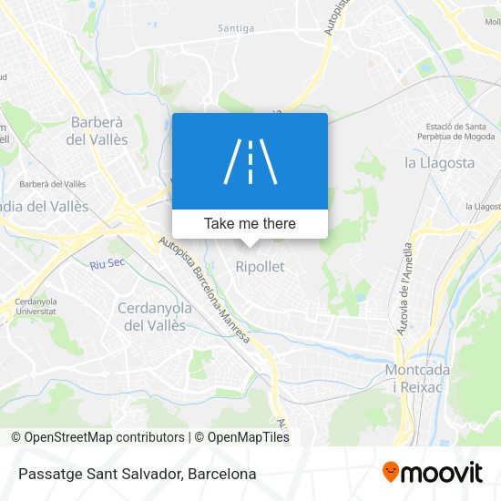 Passatge Sant Salvador map
