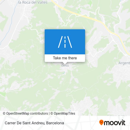 Carrer De Sant Andreu map