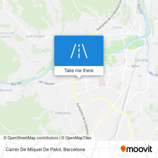 Carrer De Miquel De Palol map