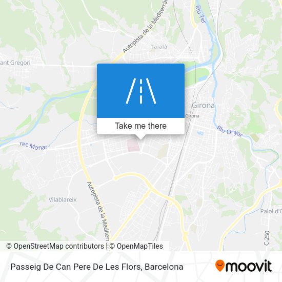 Passeig De Can Pere De Les Flors map