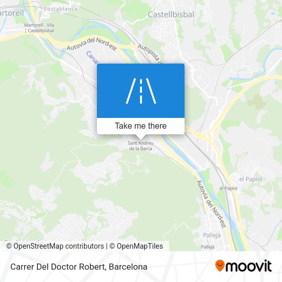 Carrer Del Doctor Robert map