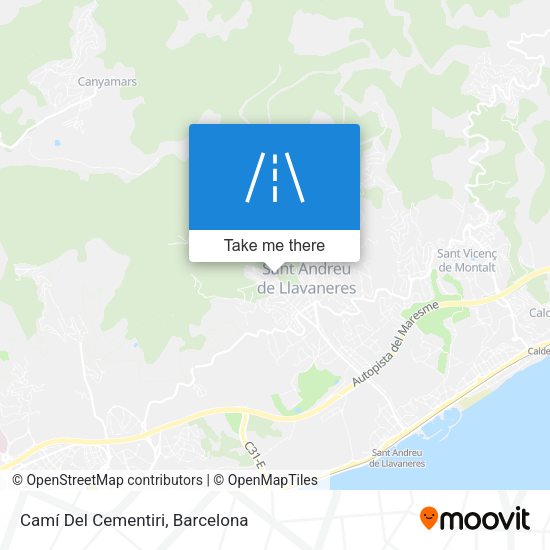Camí Del Cementiri map