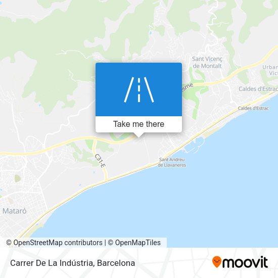 Carrer De La Indústria map