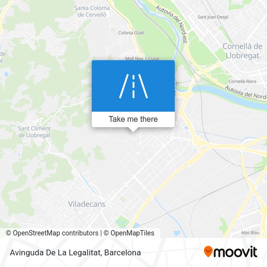 Avinguda De La Legalitat map