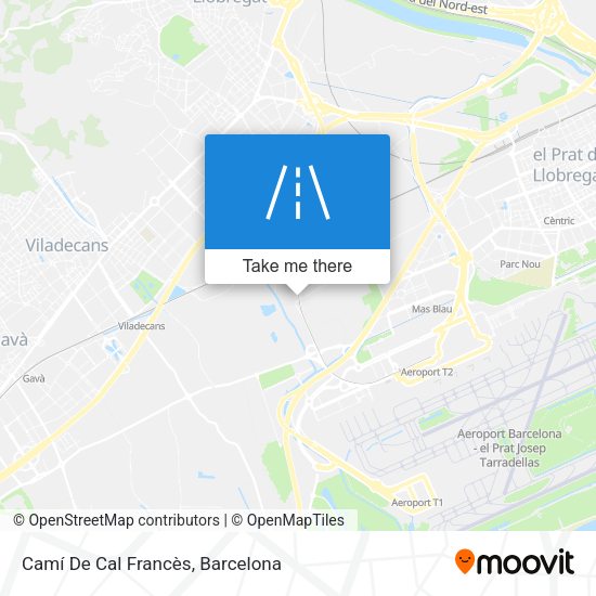 Camí De Cal Francès map
