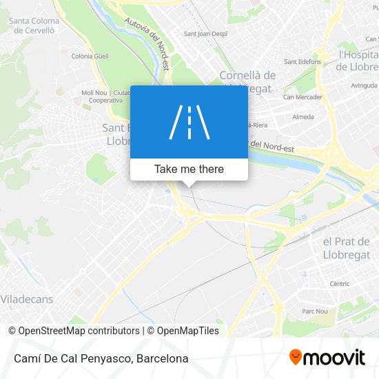 Camí De Cal Penyasco map
