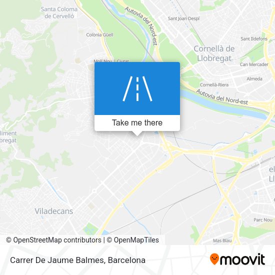 Carrer De Jaume Balmes map